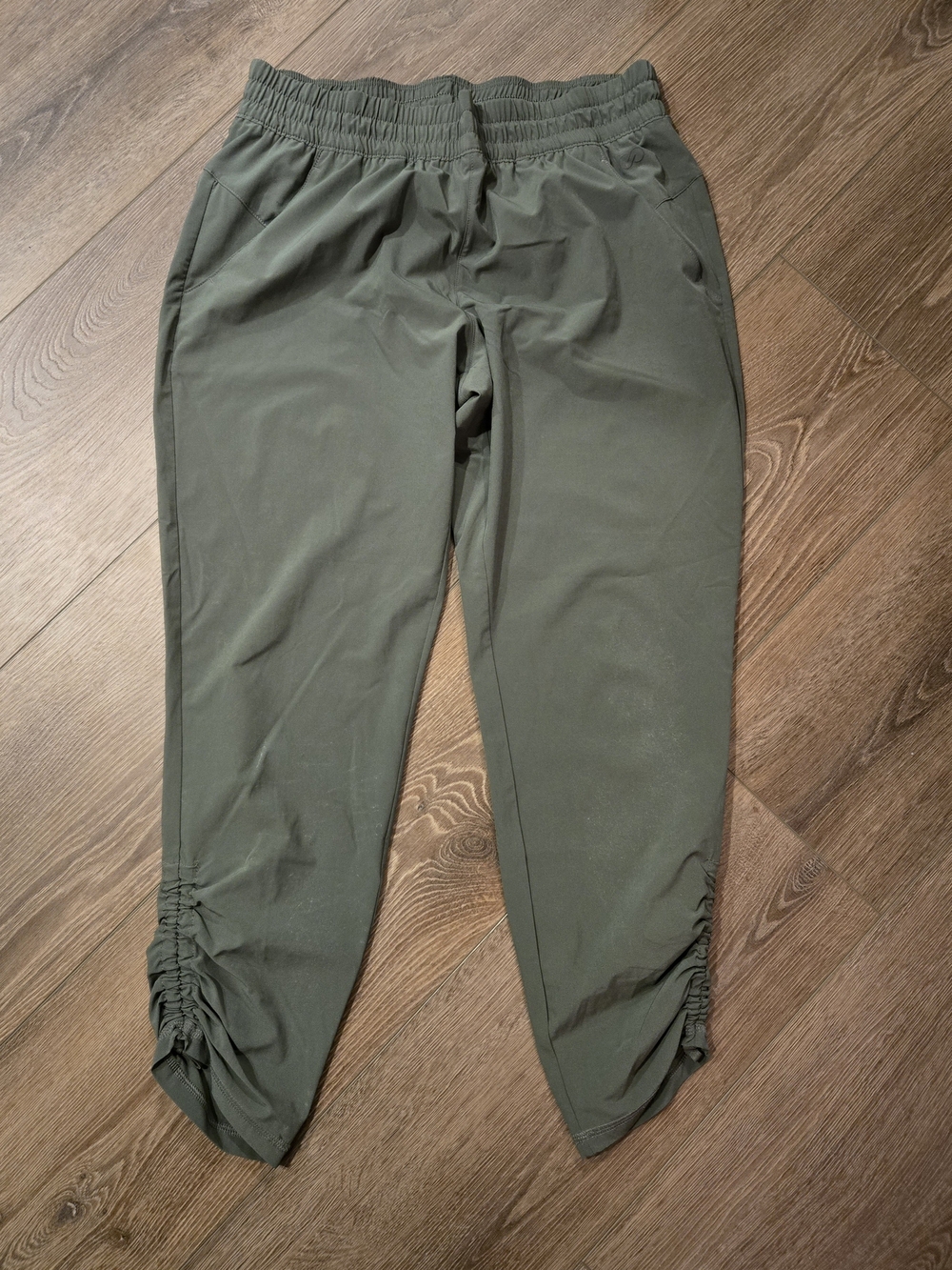 CALIA by Carrie Underwood Olive Green Drawstring Hem Joggers